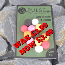 Load image into Gallery viewer, Foam Zig Balls 10mm