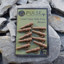 Load image into Gallery viewer, lead clips with pins, lead clips